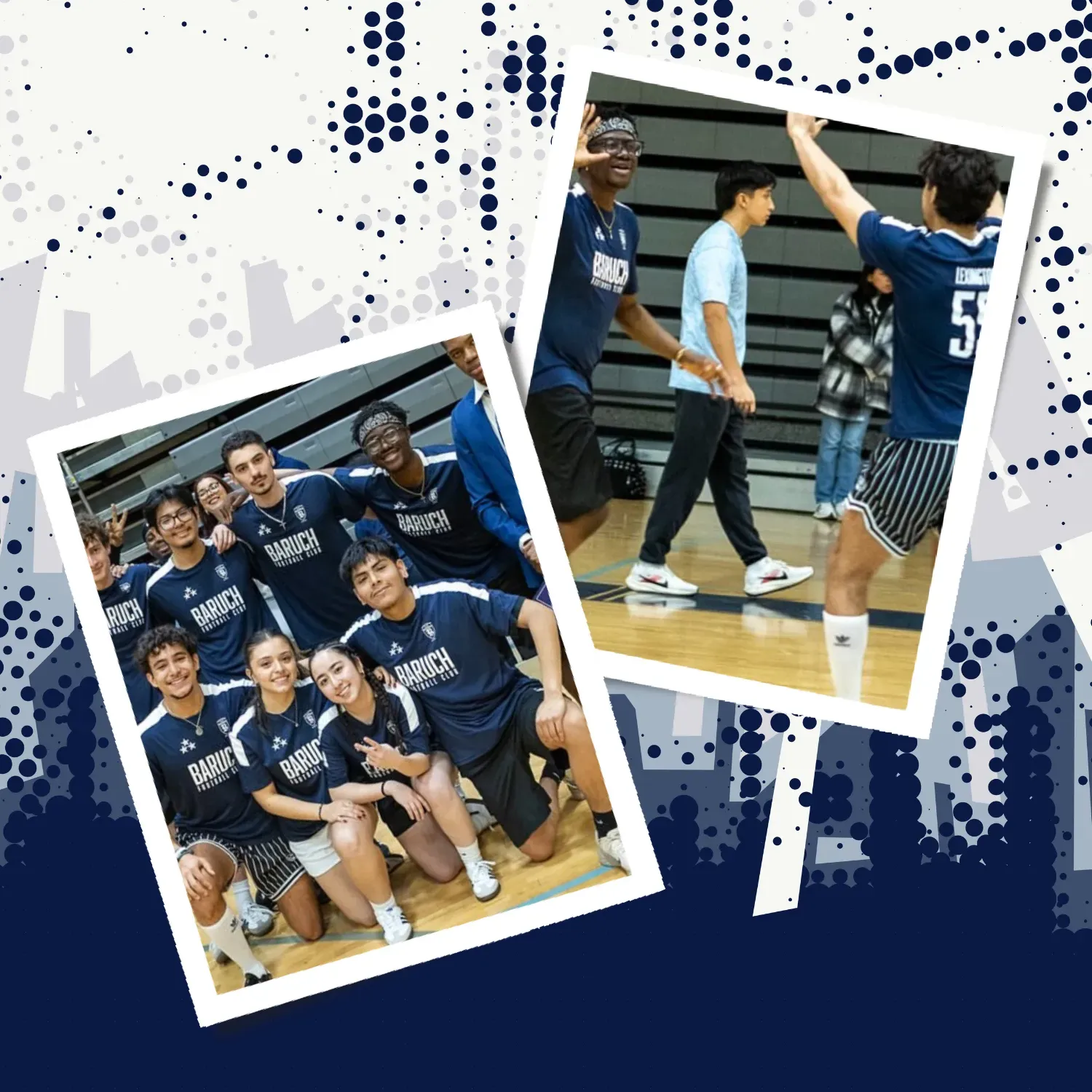 Baruch College Soccer Club custom jersey design