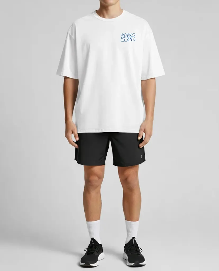 Elevated oversized tee product