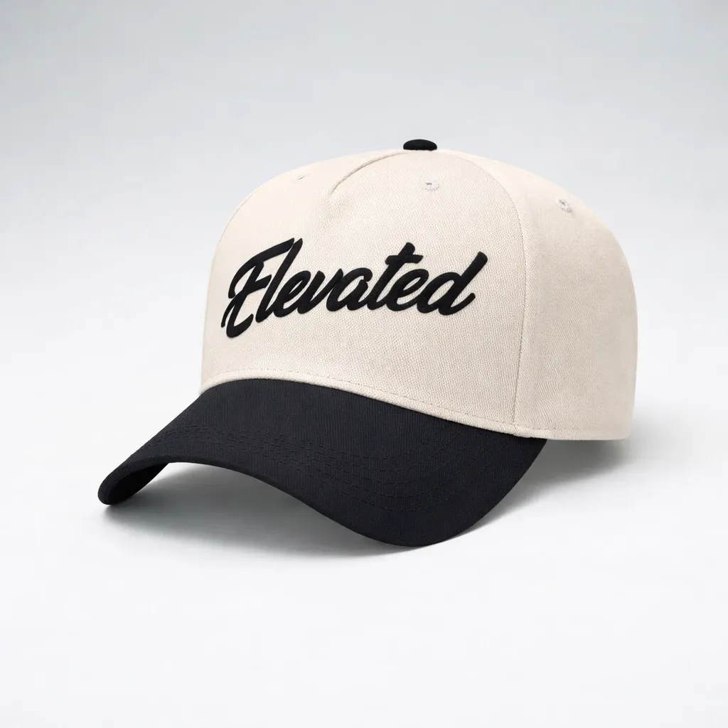 MerchLaunch embroidered A-frame custom cap