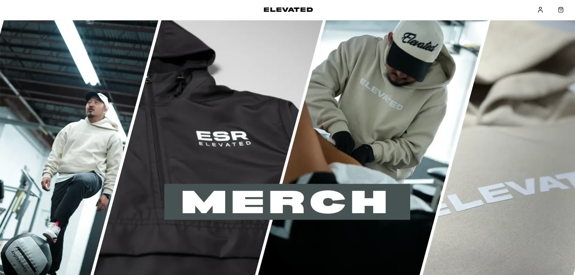 Elevated custom branded merchandise storefront