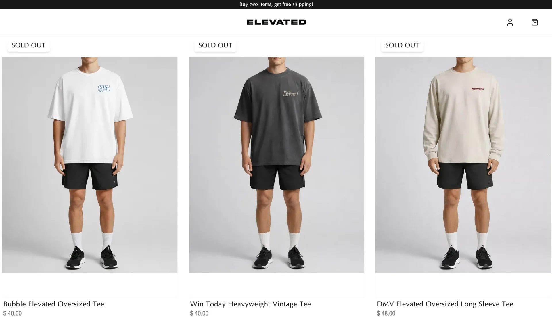 Elevated custom branded merchandise storefront